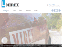 Tablet Screenshot of mirex.simis.pl